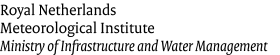 Word mark of the Royal Netherlands Meteorological Institute (KNMI)